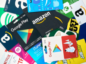 Use of Gift Cards via Point of Sale